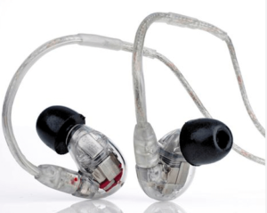 Shure in-ear monitors for singers