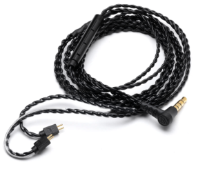 2 pin iem cable with mic