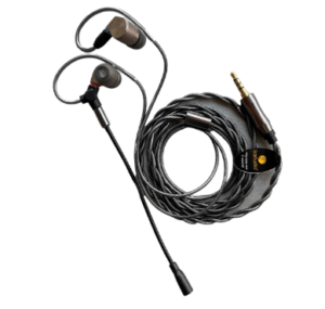 iem cable with boom mic