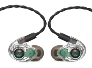 KZ in ear monitors for bass players