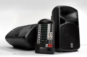 Portable PA System with Wireless Mic and Bluetooth