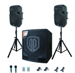 Portable PA systems with Wireless Microphone