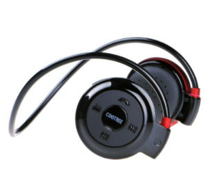 behind-the-head headset with microphone wired